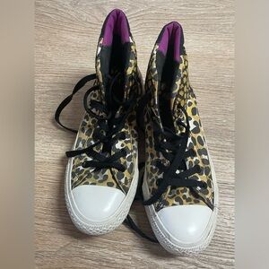 Converse Animal Print Sneakers